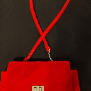 Chic Red Crossbody Bag